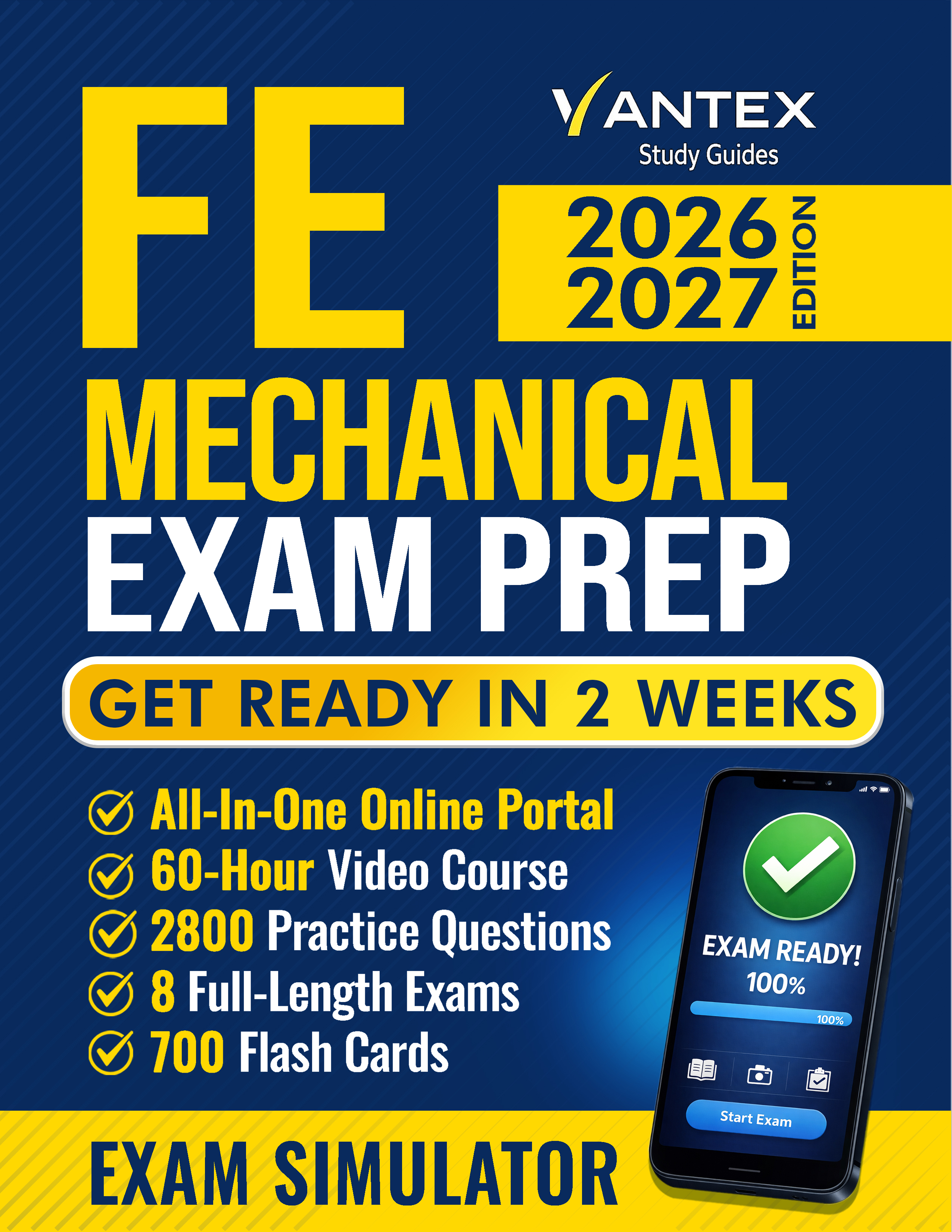 FE Mechanical Study Guide by Vantex Study Guides